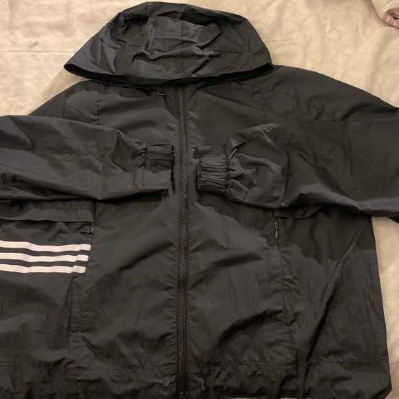 Adidas Women’s SP Black Windbreaker Jacket - Picture 3 of 4
